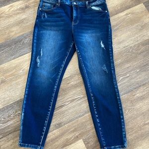 Kancan by Maurice’s skinny jeans size 14